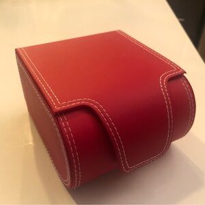 Swiss Legend Red Watch Storage Organizer Case